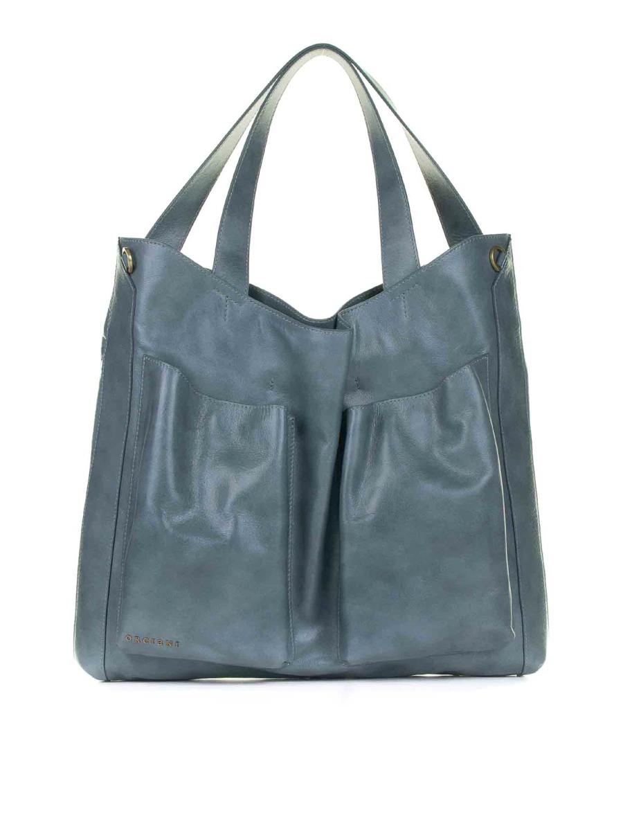 Orciani Sac Porté Épaule - Bleu Clair