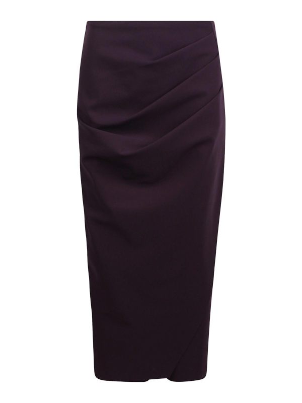 Chiara Boni La Petite Robe Jupe Midi - Violet