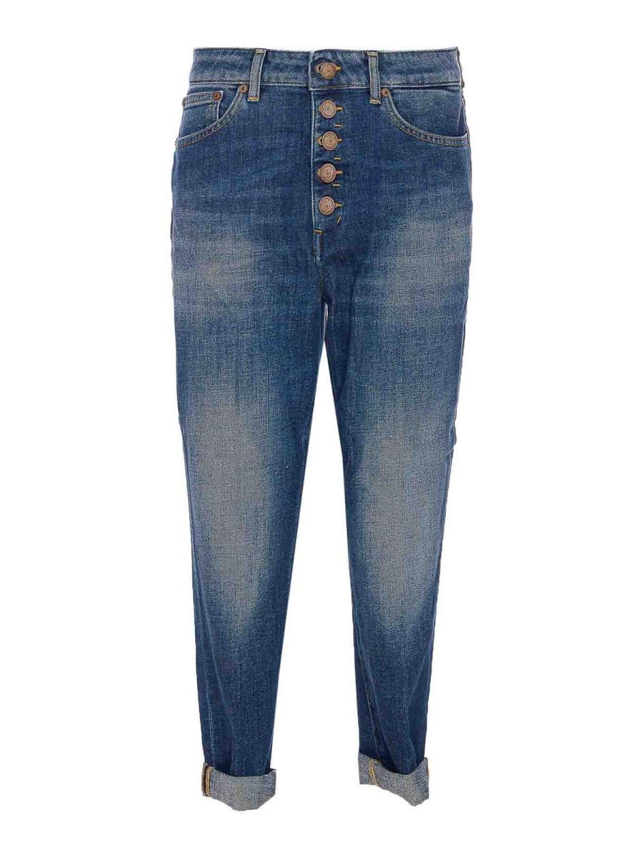 Dondup Jean Bootcut - Bleu