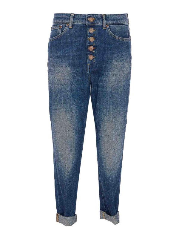 Dondup Jean Bootcut - Bleu