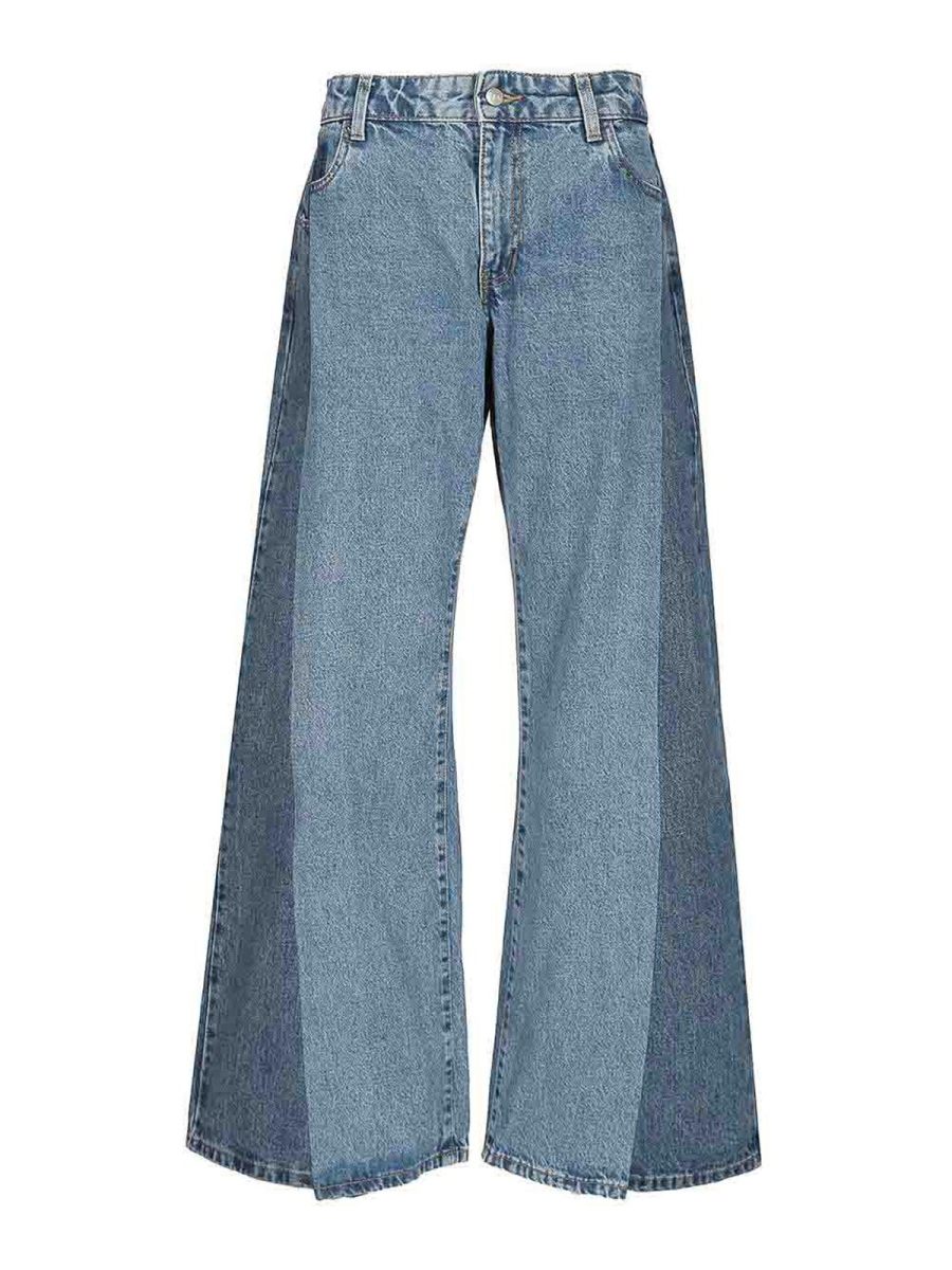 E. l.v. denim Jean Évasé - Bleu Clair