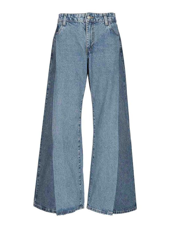 E. l.v. denim Jean Évasé - Bleu Clair