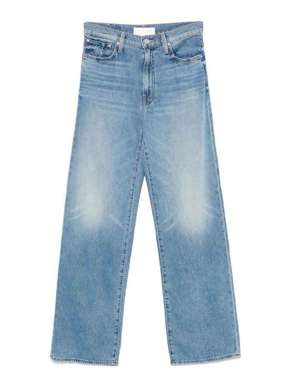 Mother Jean Bootcut - Bleu