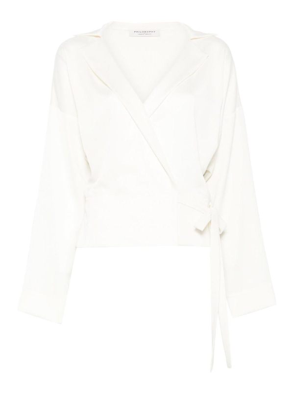 Philosophy di Lorenzo Serafini Veste Casual - Blanc