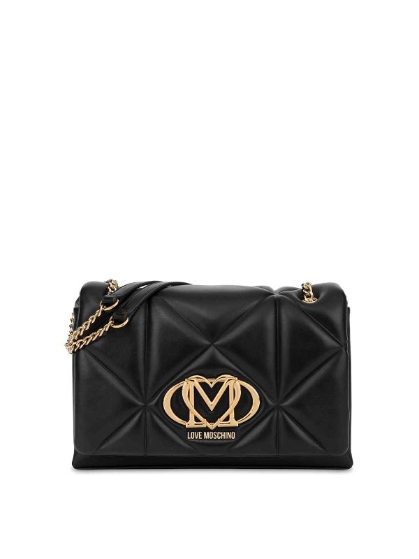 Love Moschino Sac Porté Épaule - Noir