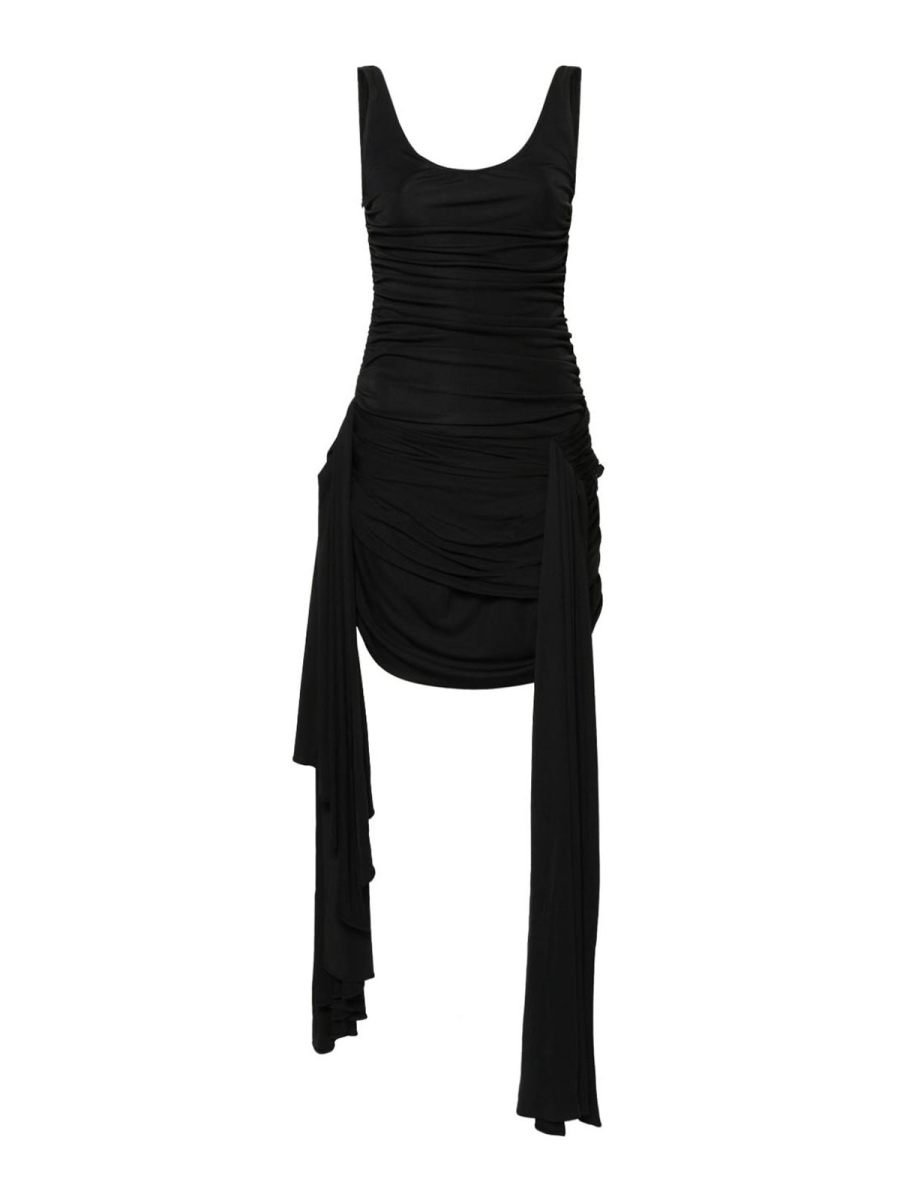 Mugler Robe Courte - Noir
