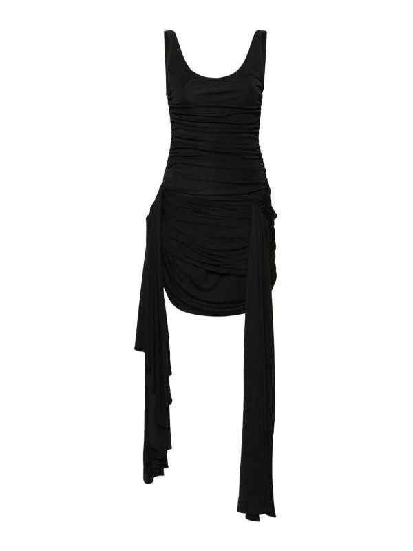 Mugler Robe Courte - Noir