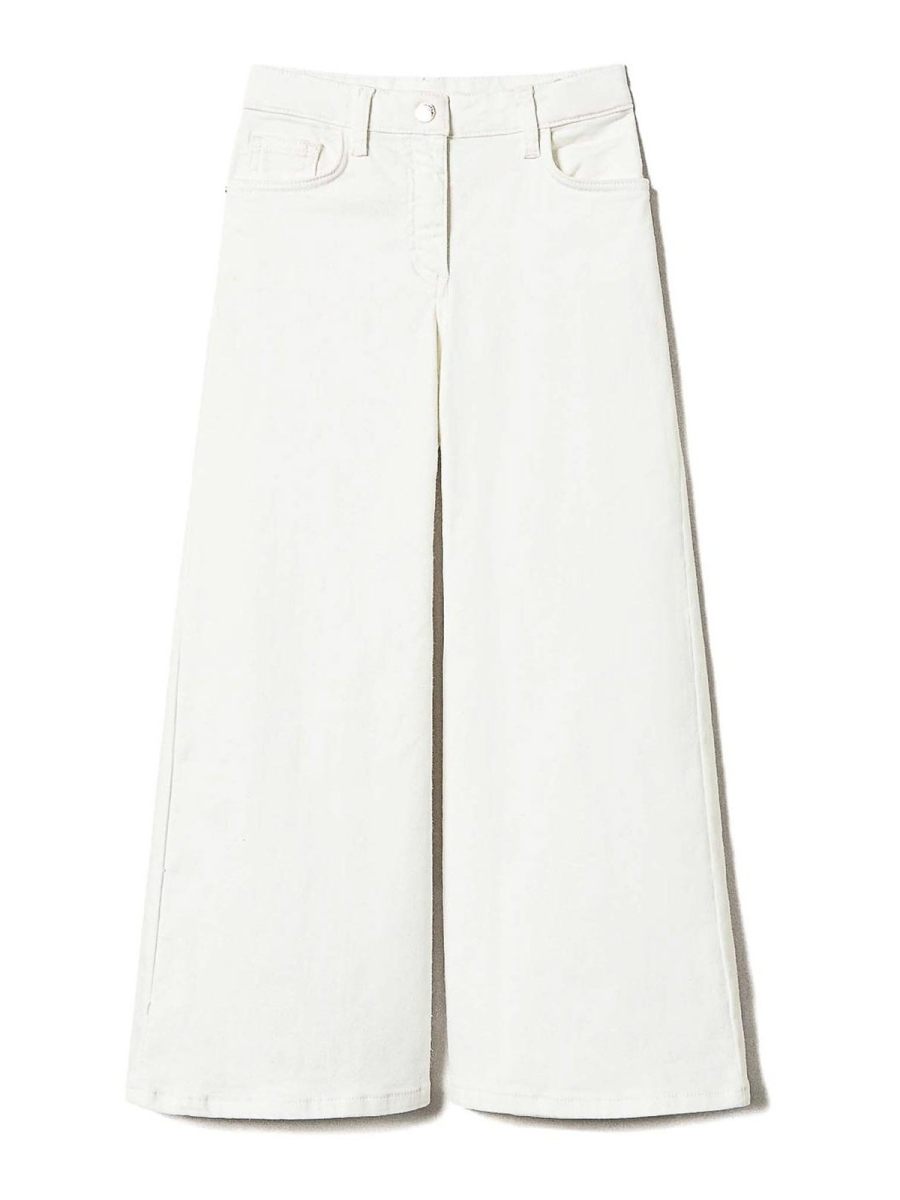 Twinset Pantalons Décontractés - Blanc