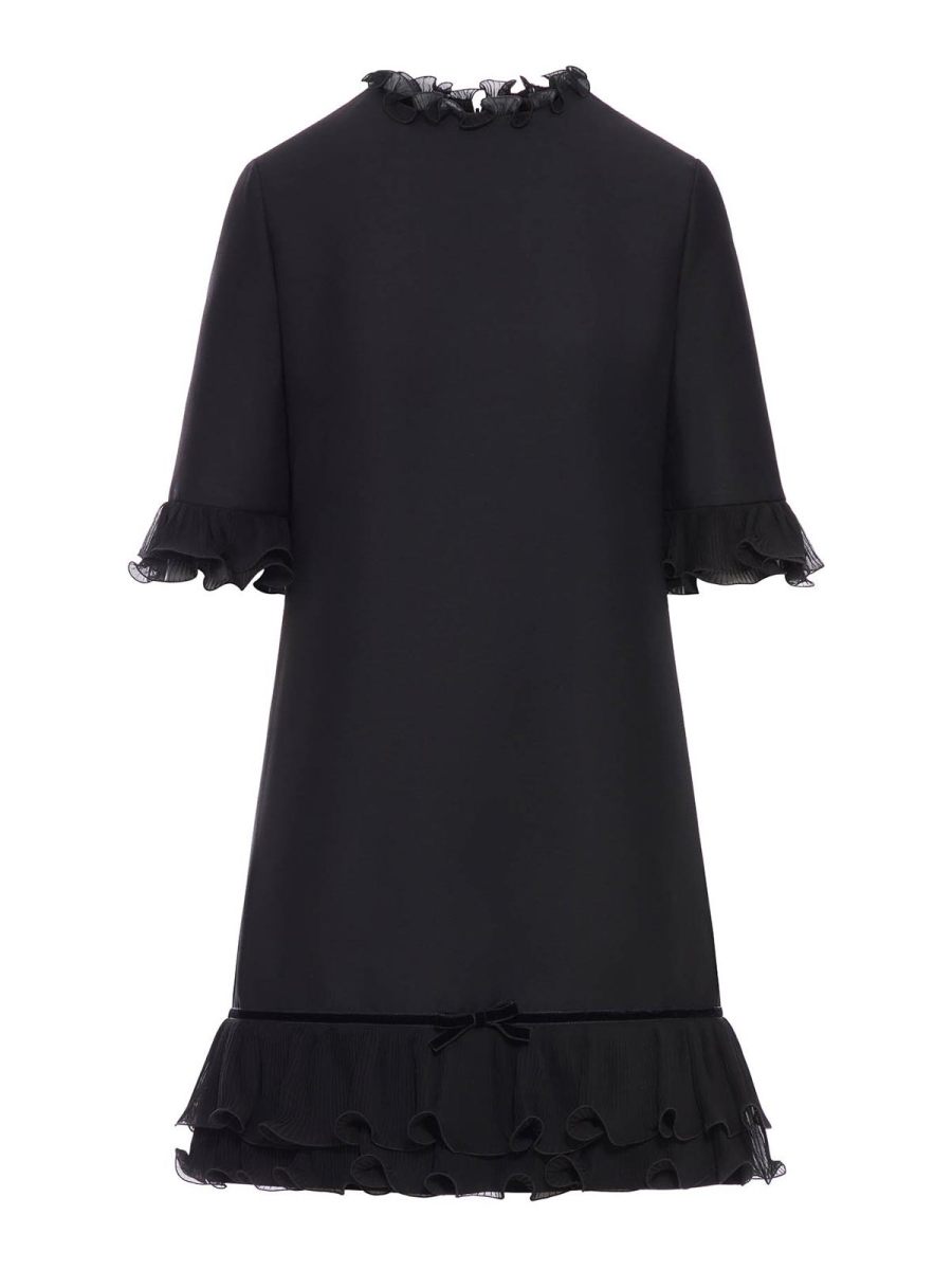 Valentino Garavani Robe Courte - Noir