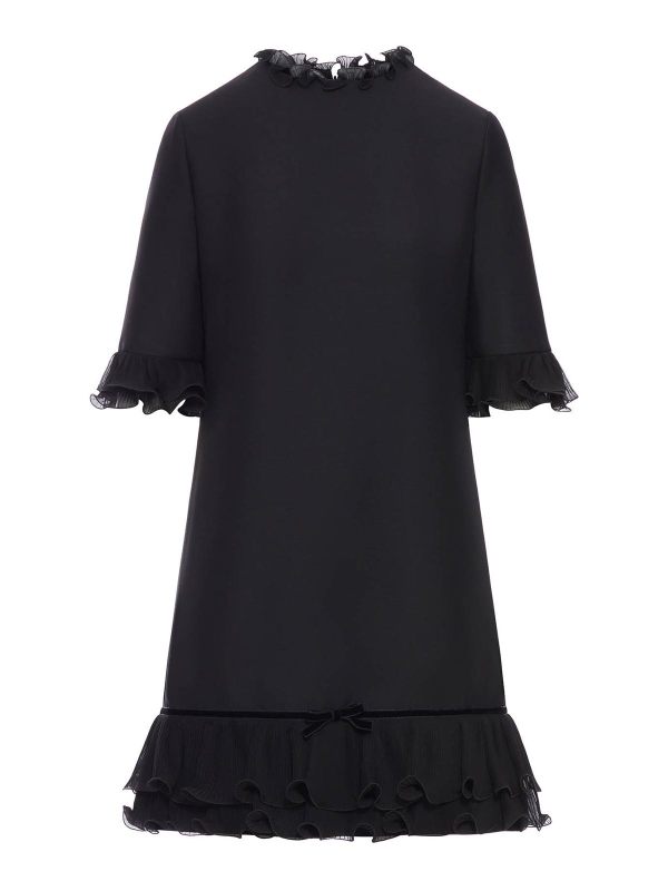 Valentino Garavani Robe Courte - Noir