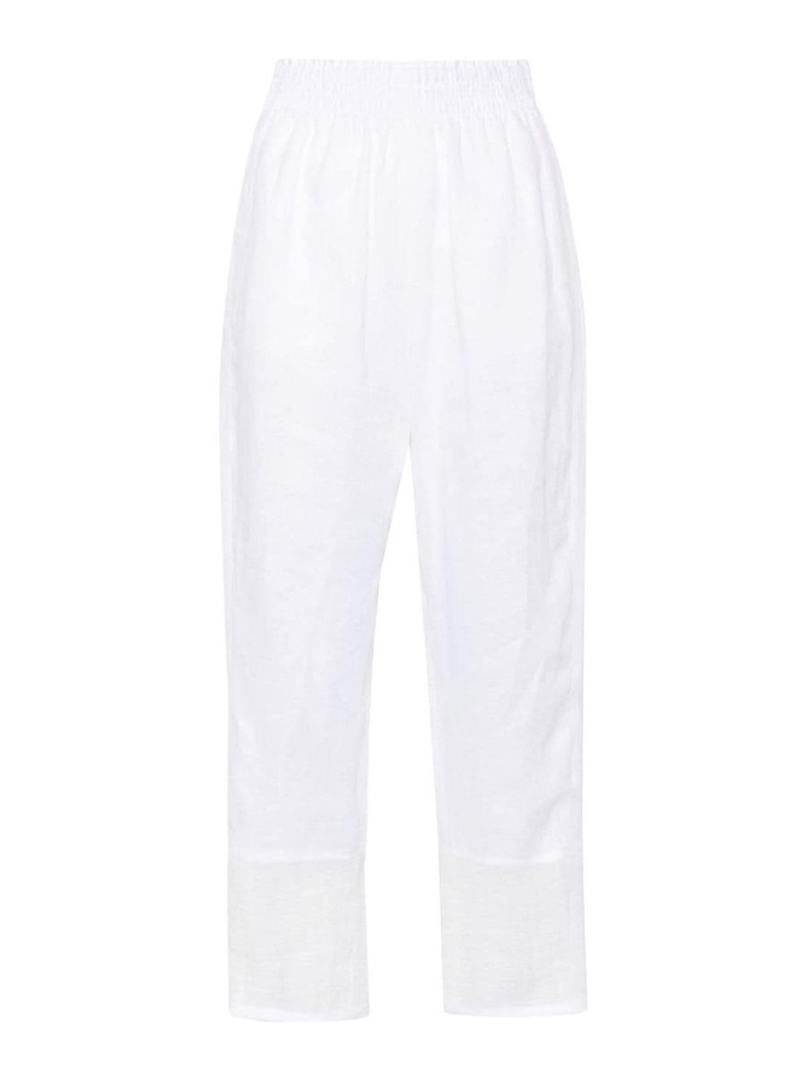 Emporio Armani Pantalons Décontractés - Blanc