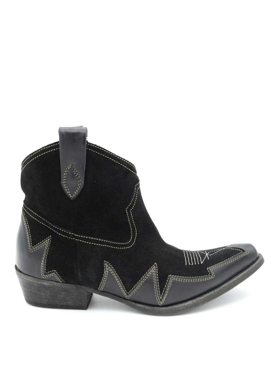 L. a L. a Tex Bottines - Noir