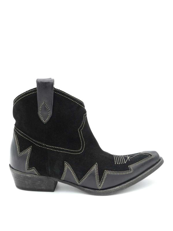 L. a L. a Tex Bottines - Noir