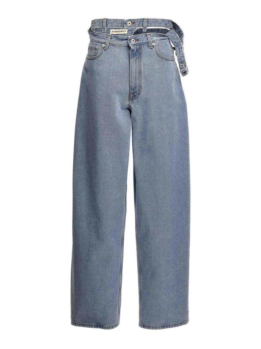Y/Project Jean Bootcut - Bleu Clair