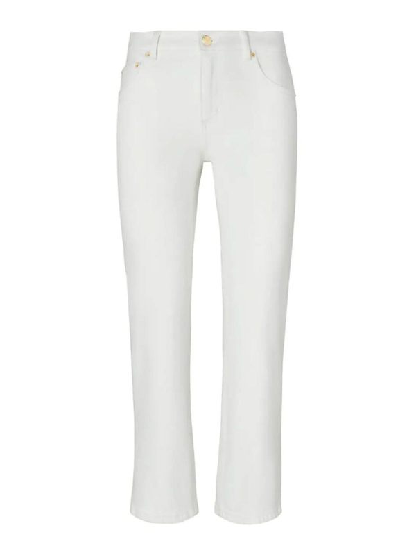 Tory Burch Jean Bootcut - Blanc