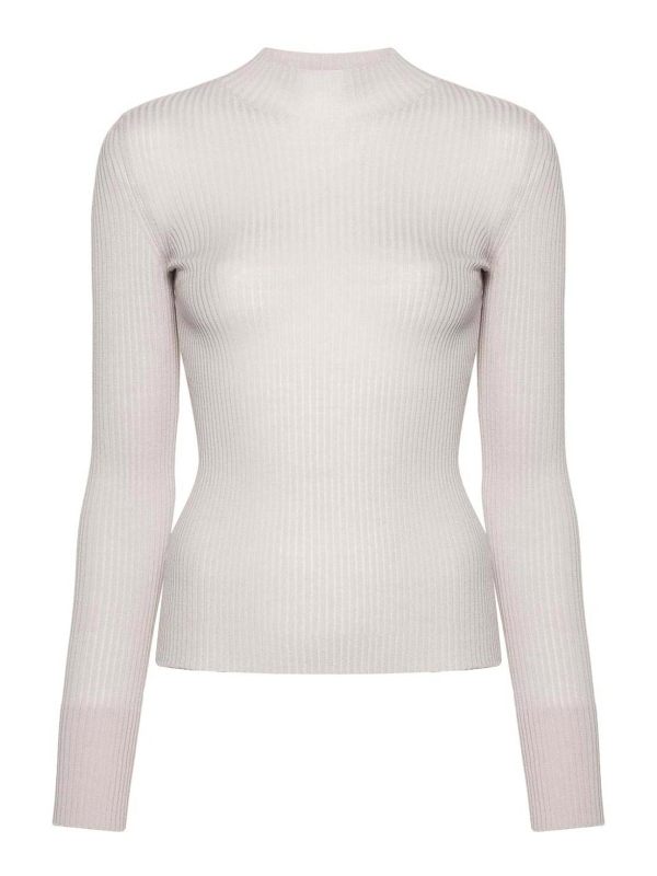 MRZ Pull Col Roulé - Gris Clair