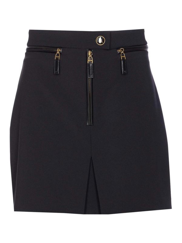 Elisabetta Franchi Jupe Midi - Noir