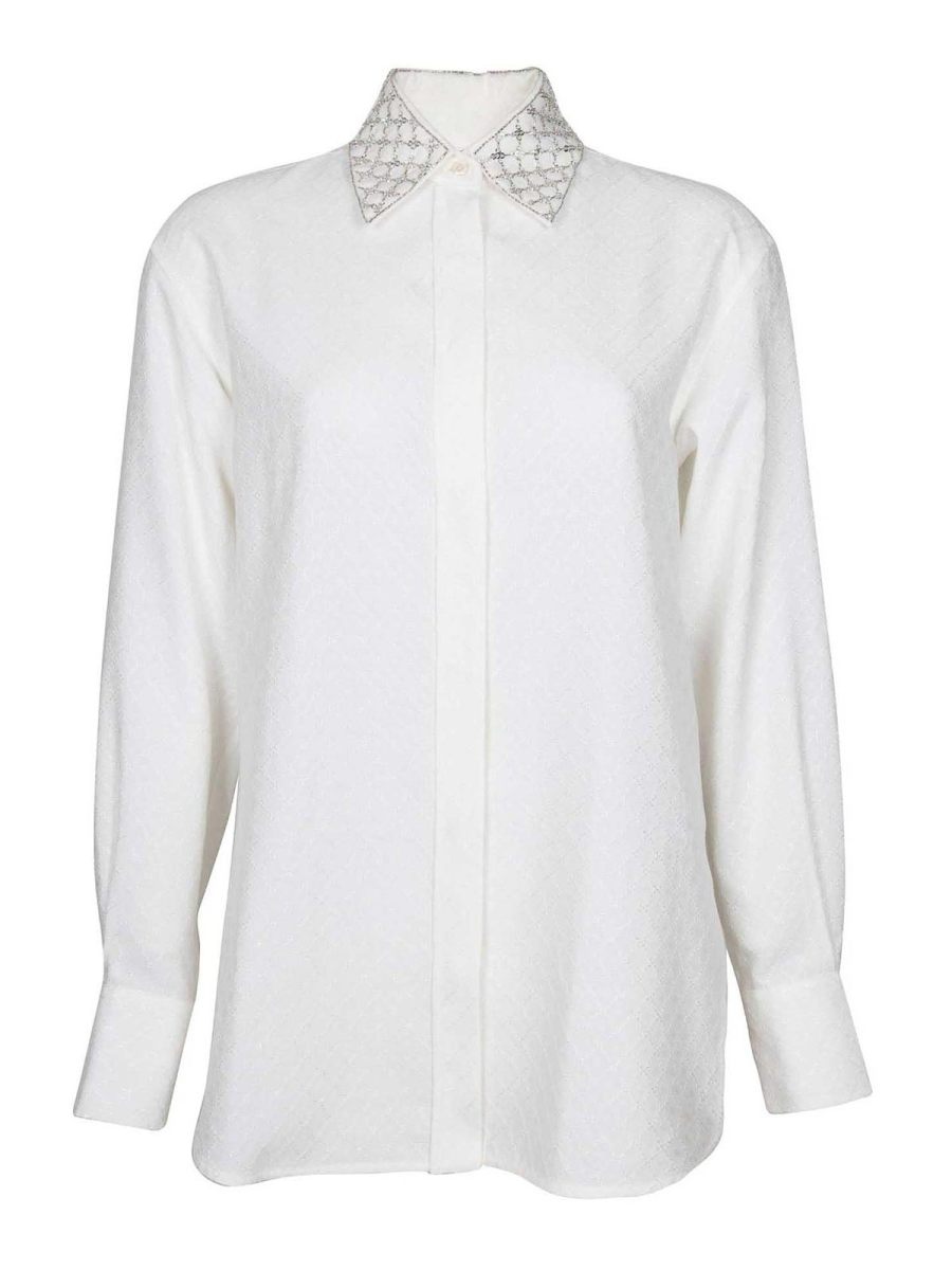 Golden Goose Chemise - Blanc
