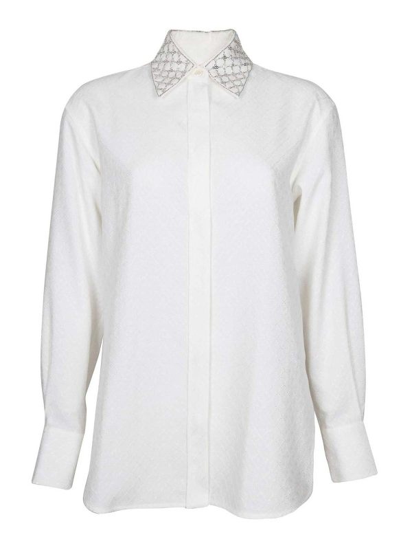 Golden Goose Chemise - Blanc