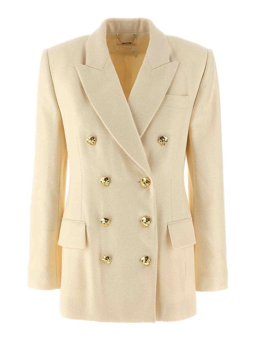 Chloe' Blazer - Blanc