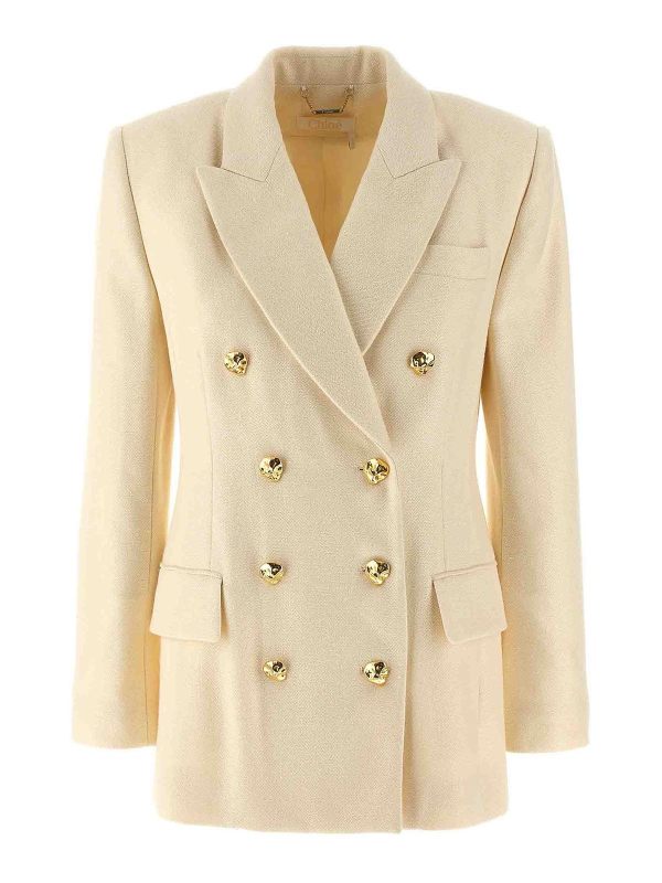 Chloe' Blazer - Blanc