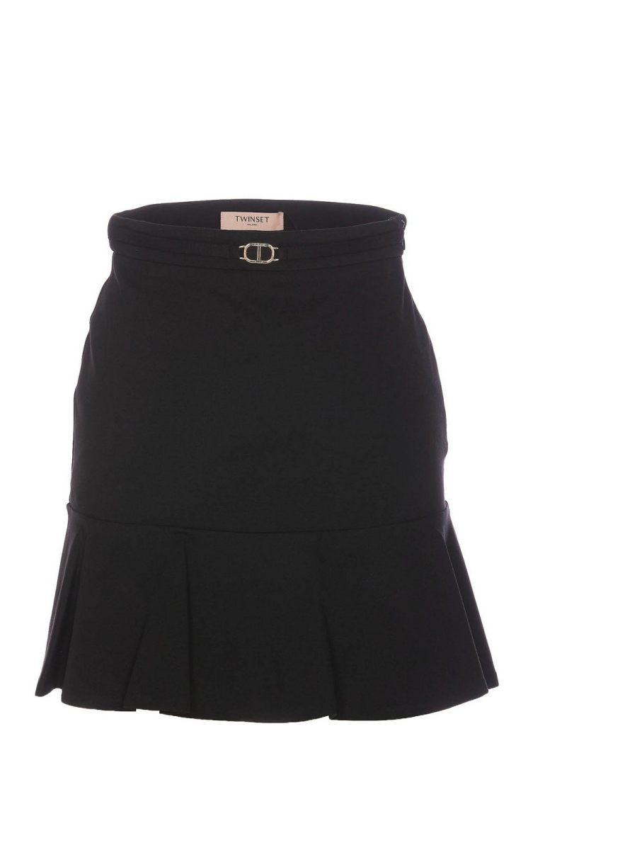 Twinset Jupe Midi - Noir
