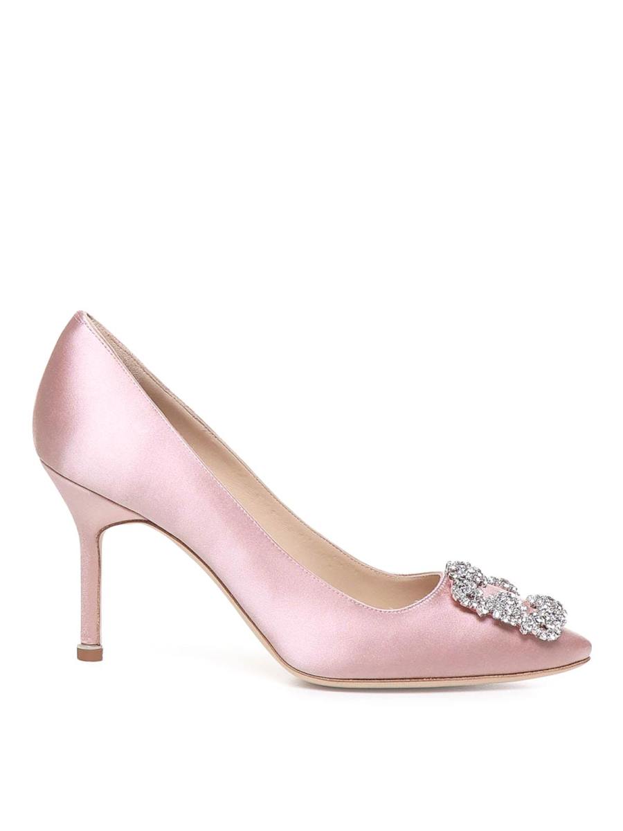 Manolo Blahnik Chaussures À Talon - Couleur Chair