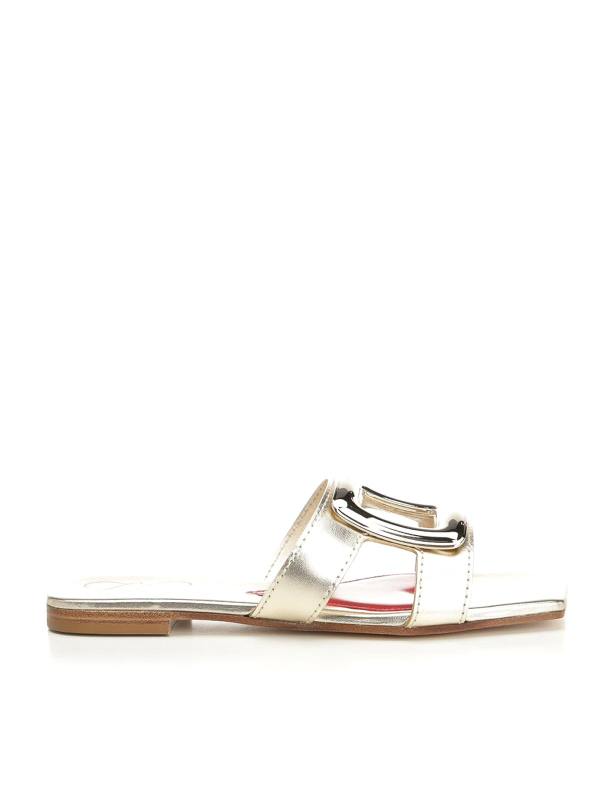 Roger Vivier Mules - Or
