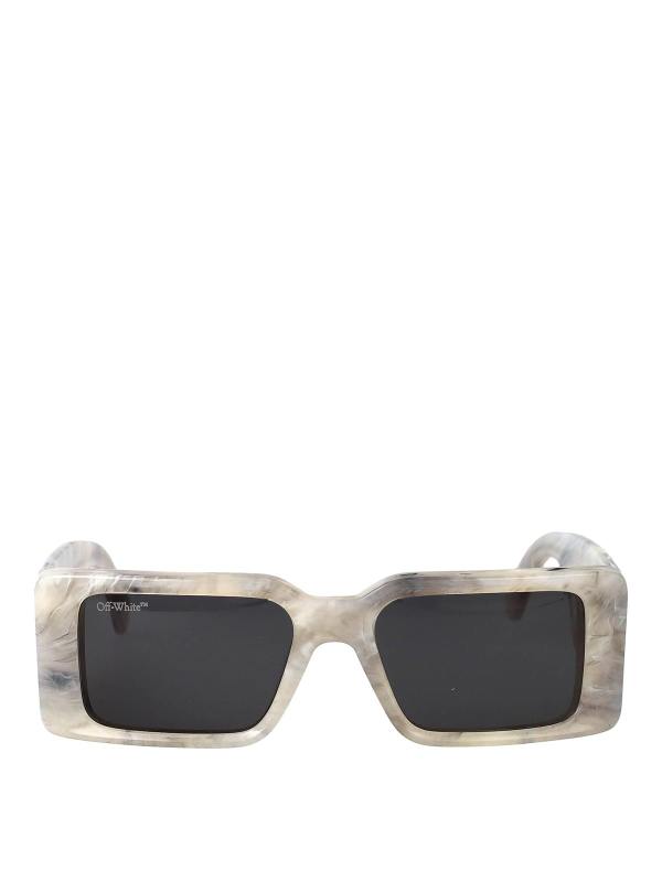Off-White Lunettes De Soleil - Gris