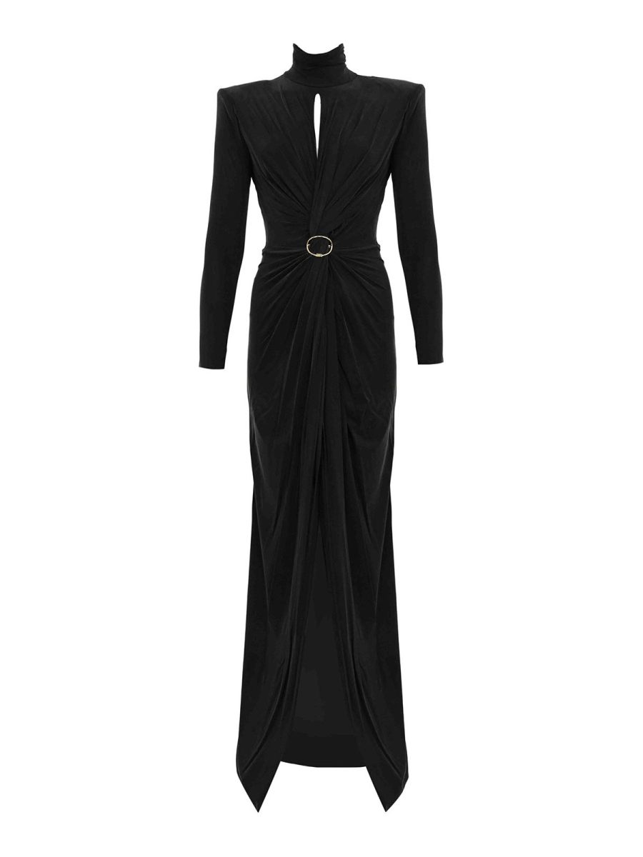 Elisabetta Franchi Robe De Soirée - Noir
