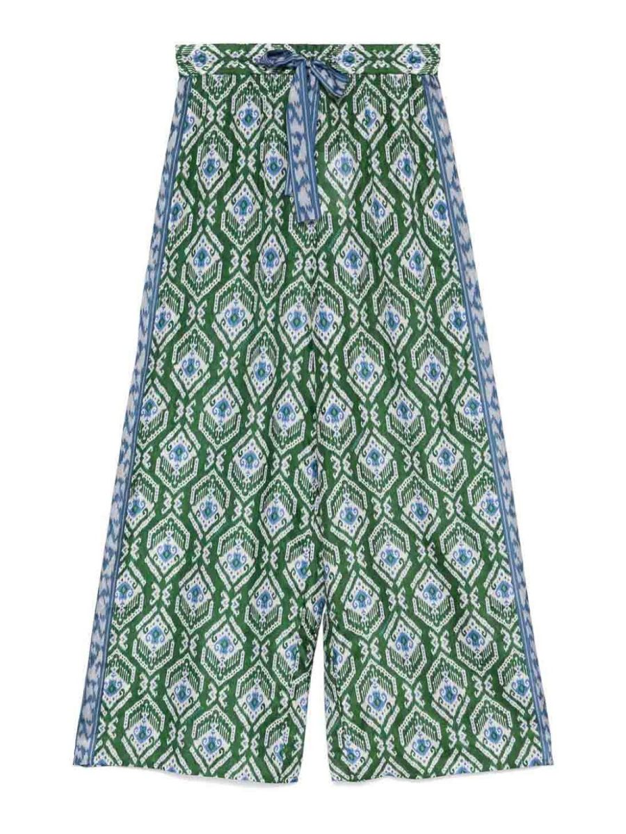 Zimmermann Pantalons Décontractés - Bleu