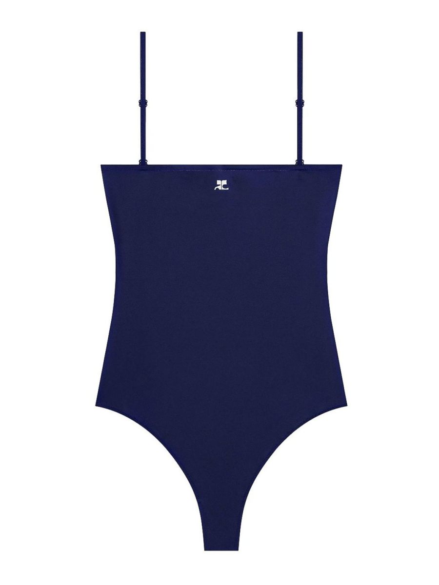 Courreges Maillot De Bain - Bleu Foncé