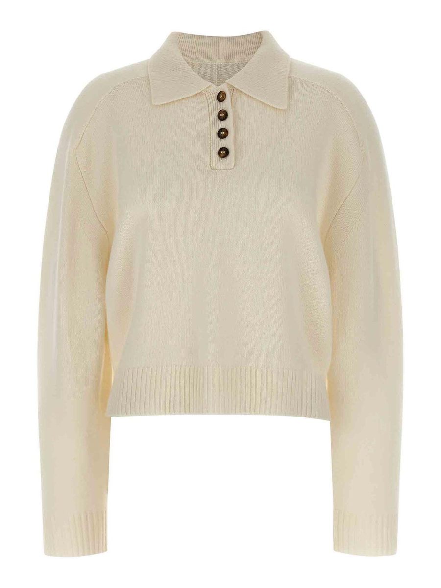 Loulou Studio Polo - Blanc