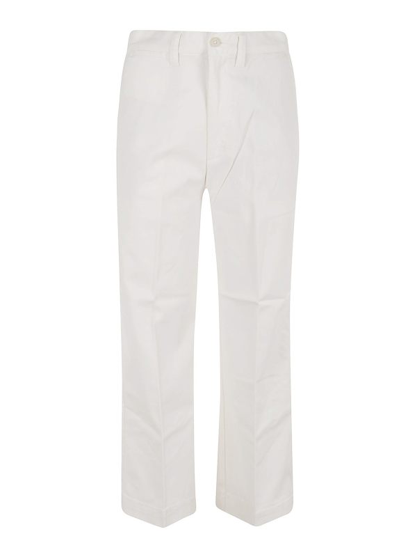 Polo Ralph Lauren Pantalons Décontractés - Blanc