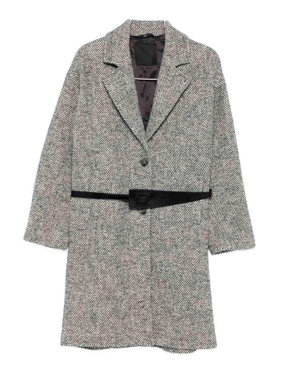 Liu Jo Manteau Court - Gris