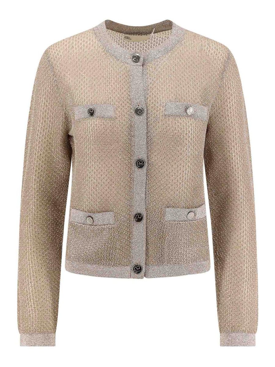 Tory Burch Pull Col Bateau - Beige