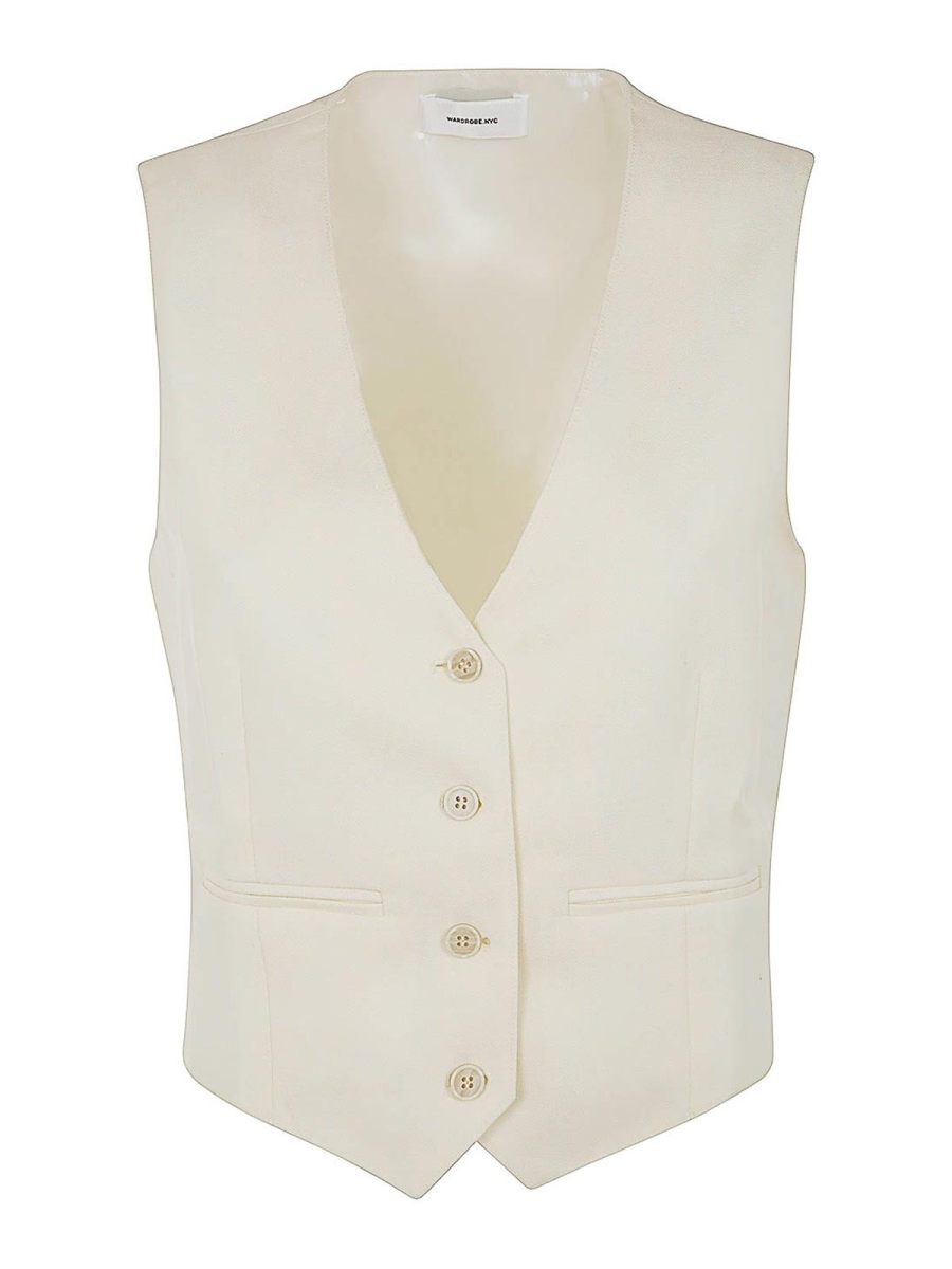 Wardrobe. NYC Gilet - Blanc
