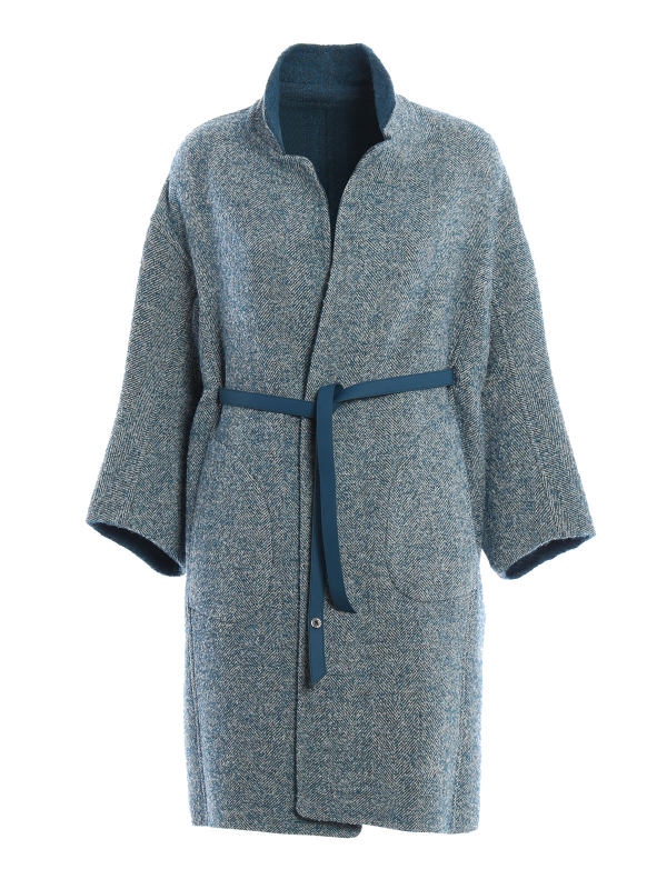 Loro Piana Melvin reversible bouclé coat