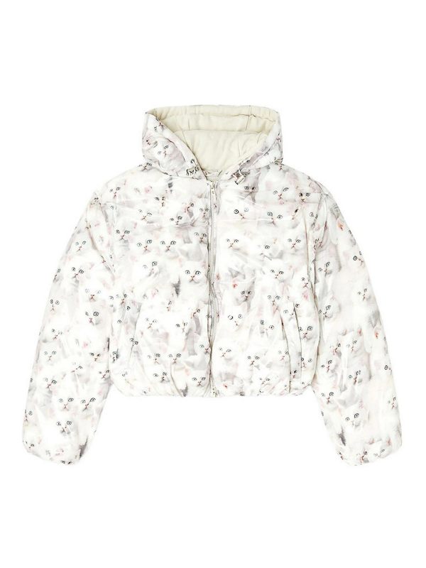 Diesel Blouson Rembourré - Blanc