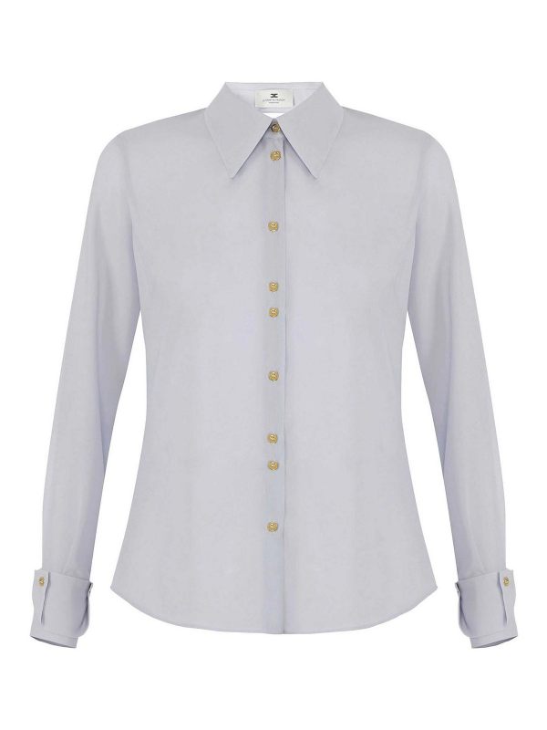Elisabetta Franchi Chemise - Bleu Clair