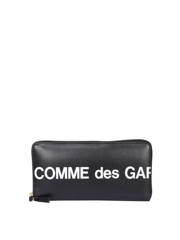 Comme Des Garcons Portefeuilles - Noir