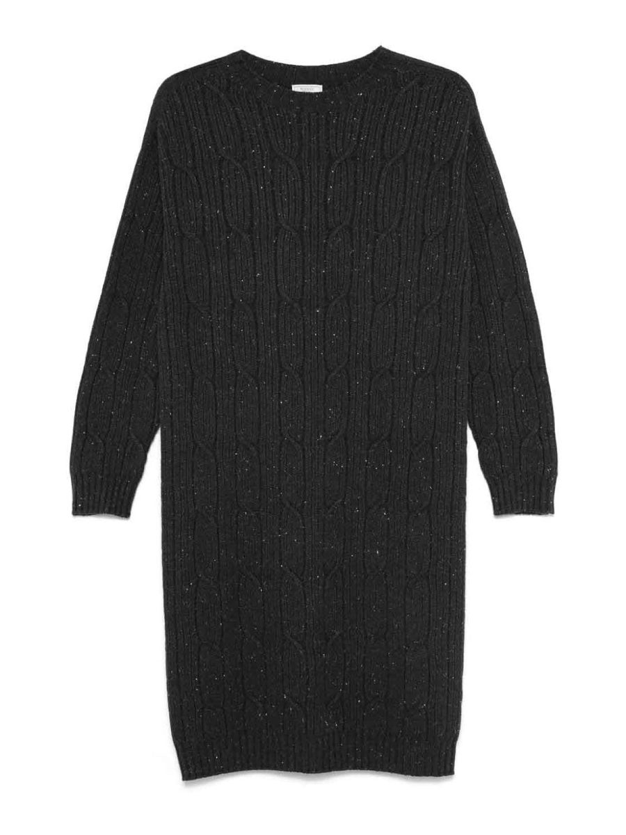 Peserico Pull Col Rond - Gris