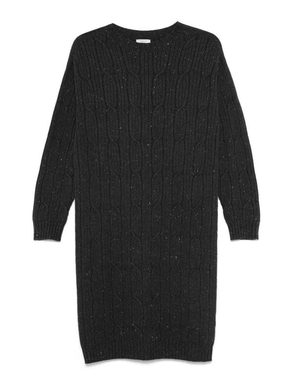 Peserico Pull Col Rond - Gris
