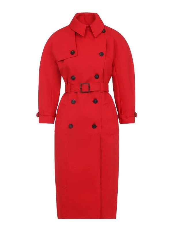 Jacquemus Trench-Coat - Rouge