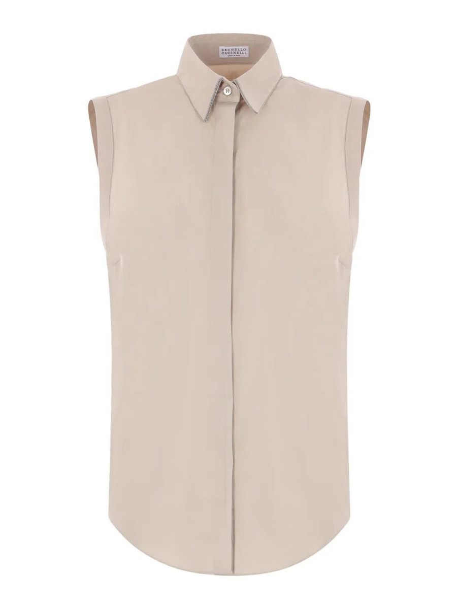 Brunello Cucinelli Chemise - Beige