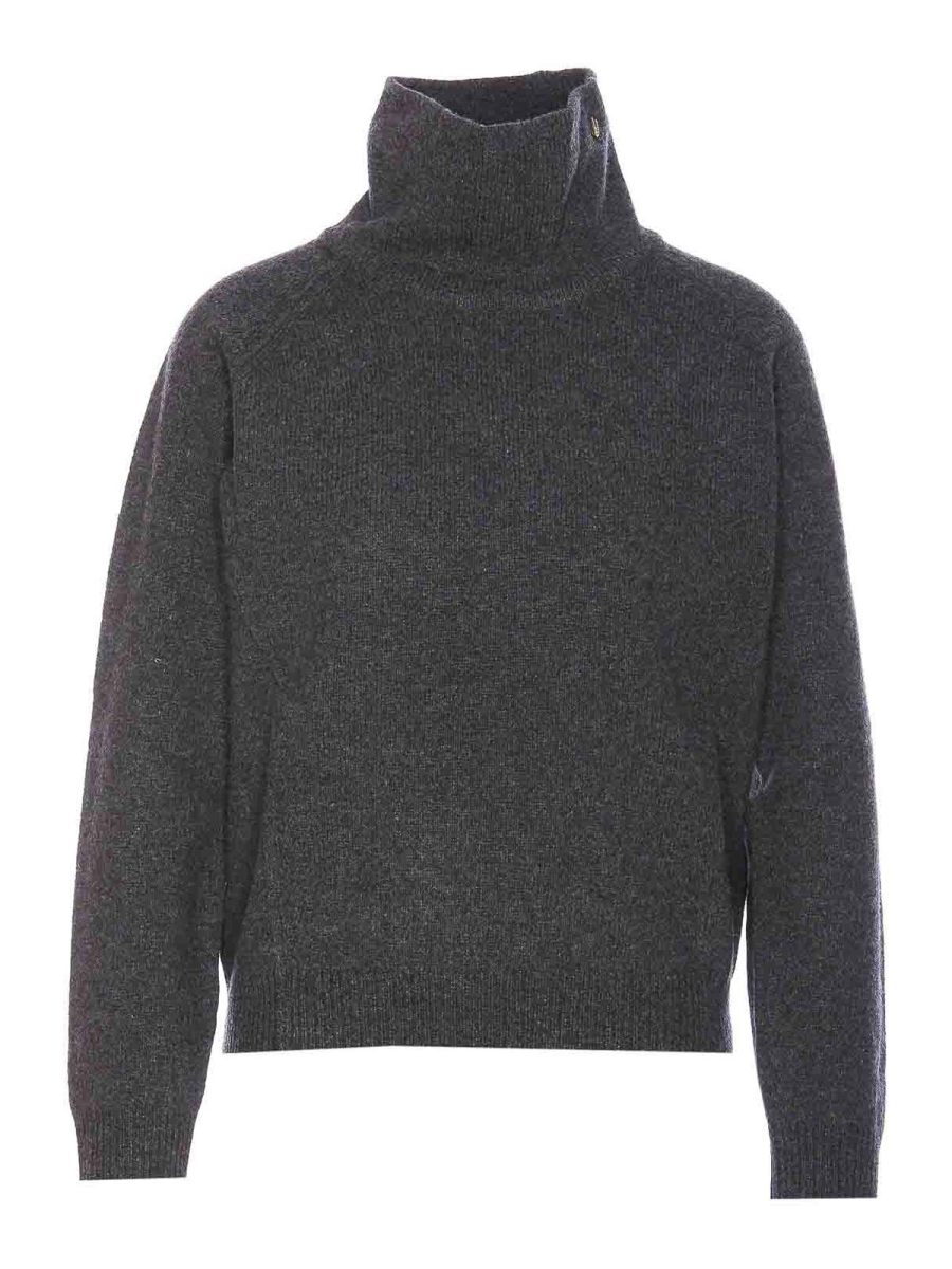 Liu Jo Pull Col Rond - Gris
