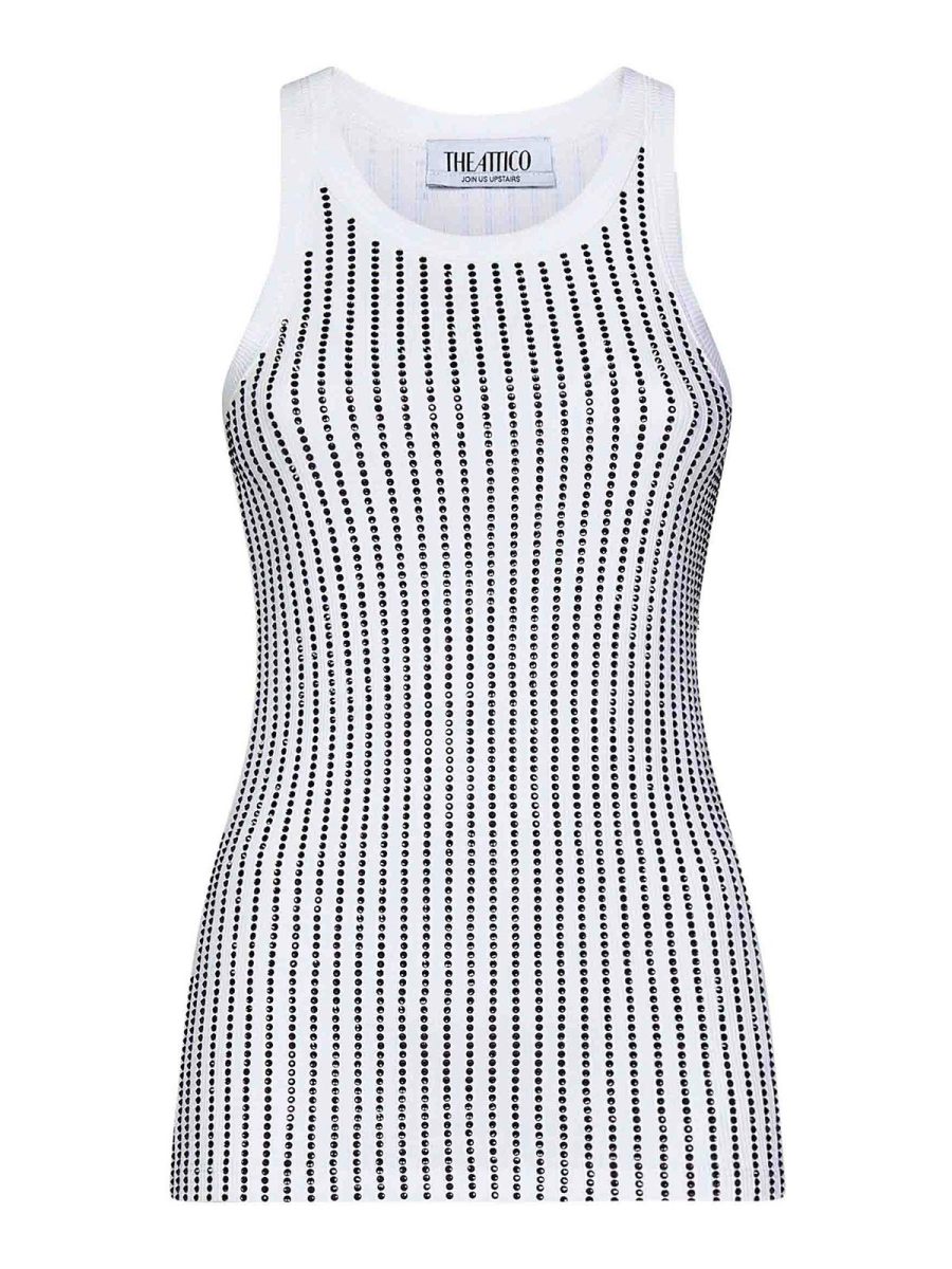 The Attico Top - Blanc