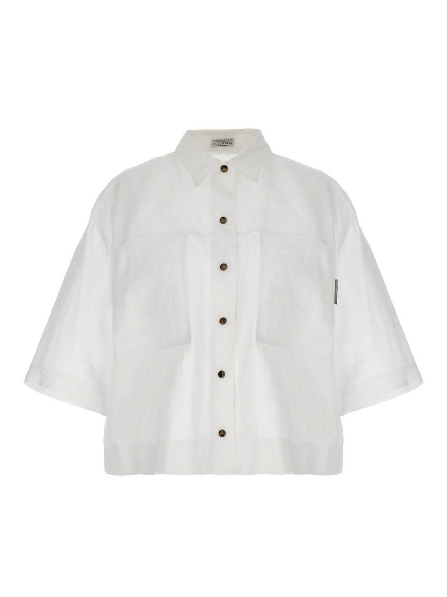 Brunello Cucinelli Chemise - Blanc