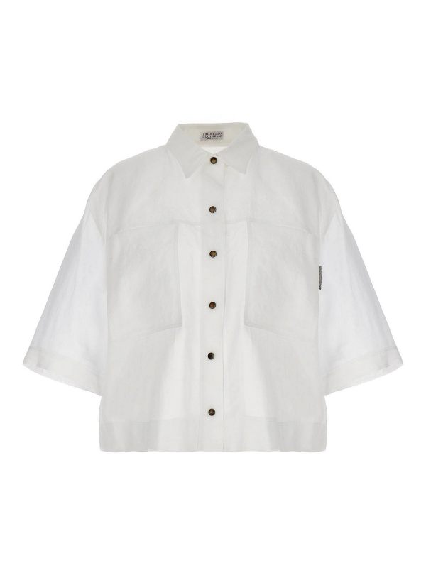 Brunello Cucinelli Chemise - Blanc