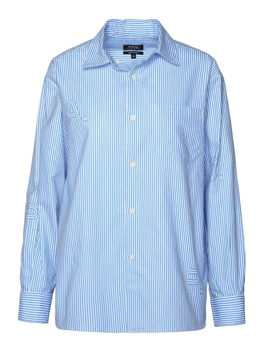 A. P.C. Chemise - Bleu Clair